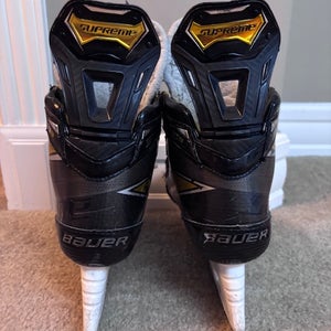Black/Yellow Bauer Supreme 3S Pro Hockey Skates 6 (Used)