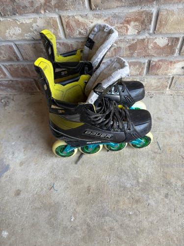 Bauer Inline Skates Size 7.5 (Used)