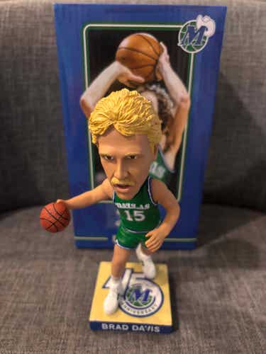 Dallas Mavericks NBA Brad Davis #15 45th Anniversary Hardwood Classic Bobblehead