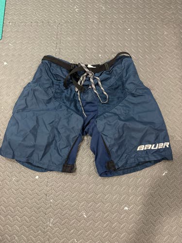 Navy blue Large Bauer Pant Shell Pro Stock (New)