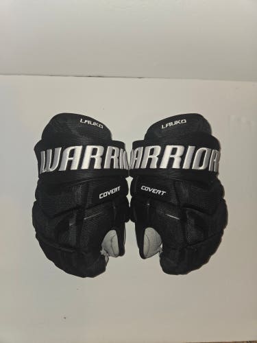 Boston Bruins Warrior Covert QRE Pro Gloves 13" (Fit like 12") Pro Stock (new)