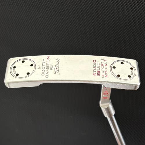 SCOTTY CAMERON STUDIO SELECT NEWPORT 2 MID SLANT PUTTER (34)