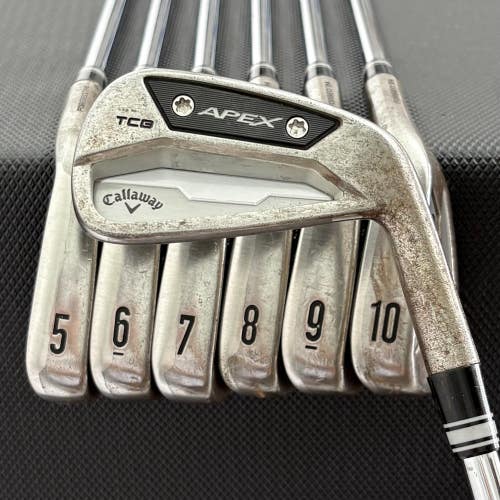 CALLAWAY APEX TCB 2024 RAW IRON SET 4-P +1/2"
