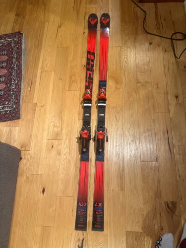 Men's 2024 Rossignol Hero FIS GS Pro 193 cm Racing Skis With Bindings Max Din 18 (Used)