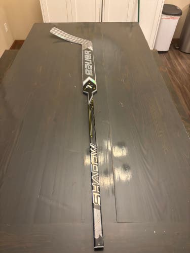 Senior Bauer Supreme Shadow Regular Goalie Stick 27" Paddle (Used)