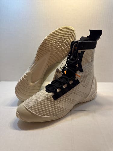 Adidas Speedex 23 Orbit Grey Pure Boxing Shoes Men’s Size 11 JS4688