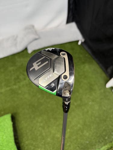 Callaway Elyte 3 Wood 15* Denali 60g Stiff Flex Shaft RH No HC