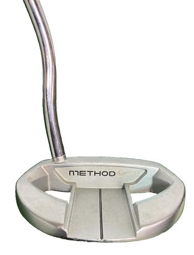 Nike Method Core MC 11w Polymetal Groove Mallet Putter RH Steel 35" New Grip HC