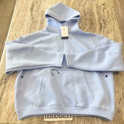 Nike Tech Fleece Oversized Pullover Hoodie Ice Blue HV6535-468 Men’s Sz M-Tall
New With Tags
