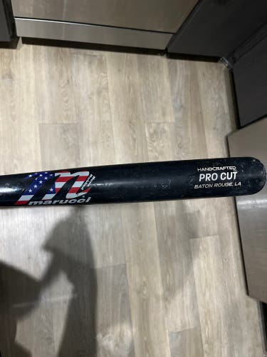 2019 Marucci Pro Cut Maple BBCOR Certified Bat 28 oz 31" (Used)