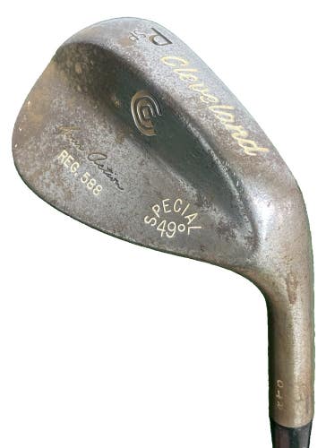 Cleveland Reg 588 RTG Special Pitching Wedge 49* RH Stiff Steel 35.5" Stock Grip