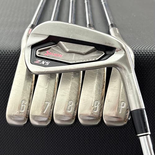 SRIXON ZX5 MKII BLACK CHROME IRON SET 5-P +1/2"