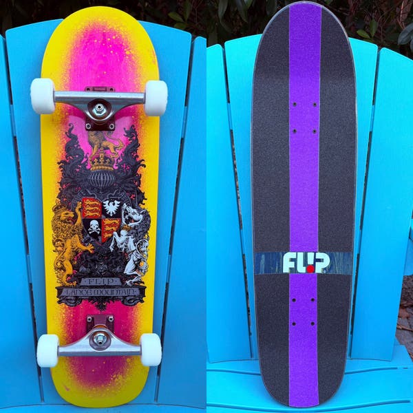 Flip Skateboards Lance Mountain Crest Complete Skateboard 8.75