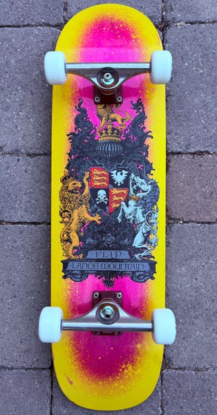Flip Skateboards Lance Mountain Crest Complete Skateboard 8.75