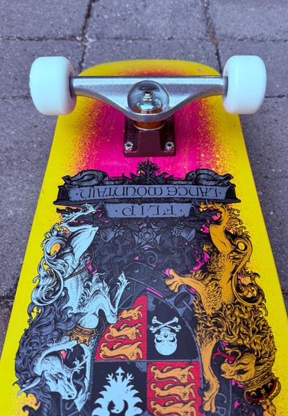 Flip Skateboards Lance Mountain Crest Complete Skateboard 8.75