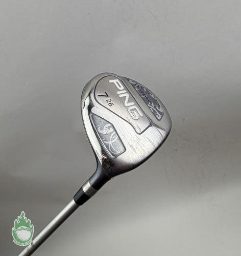 Right Handed Ping Serene Fairway 7 Wood 26* ULT210 Ladies Graphite Golf Club