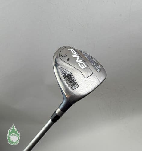 Right Handed Ping Serene Fairway 3 Wood 18* ULT210 Ladies Graphite Golf Club