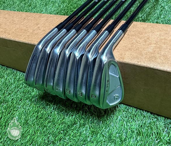 TaylorMade P-770/P-7CB Combo Irons 4-PW MMT 125g Stiff Graphite Golf Club