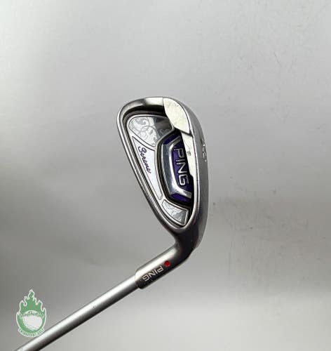 Used Right Handed Ping Red Dot Serene 9 Iron Ladies Flex Graphite Golf Club