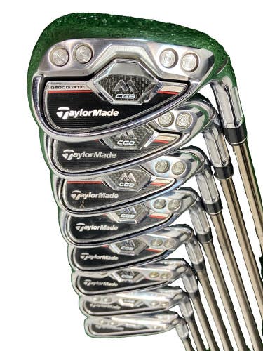TaylorMade M CGB Iron Set 5-PW,AW,SW RH Recoil ES 460 F3 Regular Flex 5i 38.25"