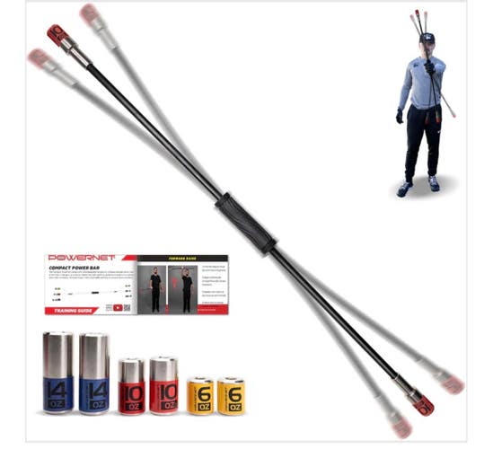 New POWERNET SHOULDER TRAINER BAR 11834-PNT1244