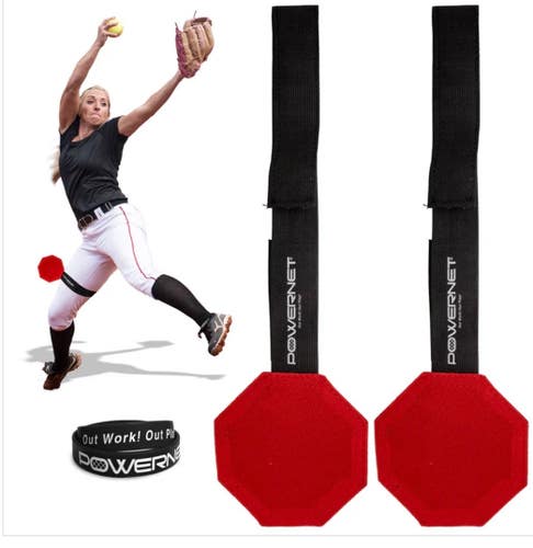 New POWERNET WINDMILL TRAINER SOFTBALL PITCHING AID 11834-PNT1235