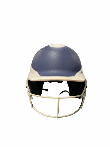 Used RIP-IT M/L 6 1/2-7 3/8 Batting Helmet w/Mask White MD 11834-S000054456