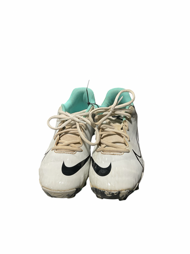 Used Nike DIAMOND BB/SB Cleats White Junior 04.5 11834-S000054484