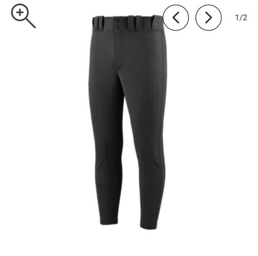 New YOUTH MEDIUM BLACK PREMIER TAPERED TWEENER PANT 11834-MIZ3511119090MD