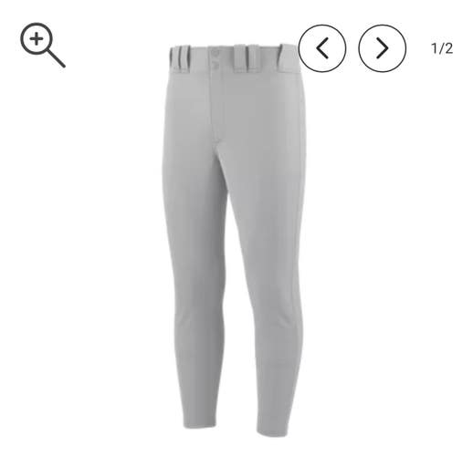 New YOUTH XLARGE GREY PREMIER TAPERED TWEENER PANT 11834-MIZ3511119191XL