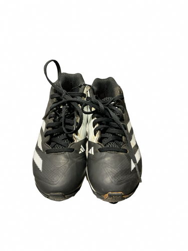 Used Adidas BLK/WHT CLEATS BB/SB Cleats Black Junior 02.5 11834-S000054275