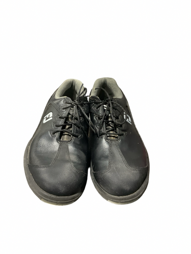Used Foot Joy Mens Golf Shoes Black Senior 8.5 11834-S000054347