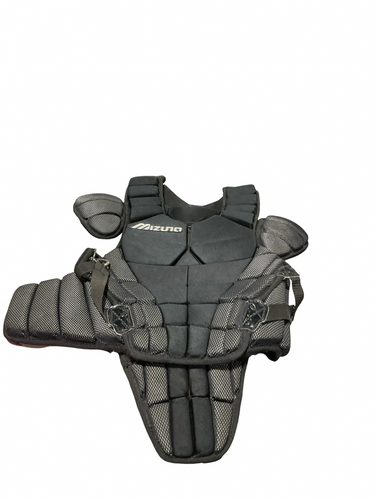 Used Mizuno CHEST PROTECTOR Catchers Chest Protector Black Youth 11834-S000054103