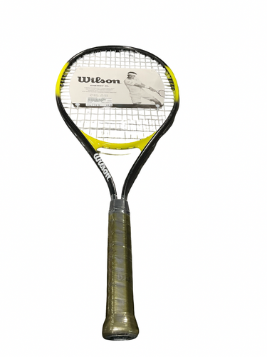 Used Wilson ENERGY XL Adult Tennis Racquet Black 4 3/8" 11834-S000054127