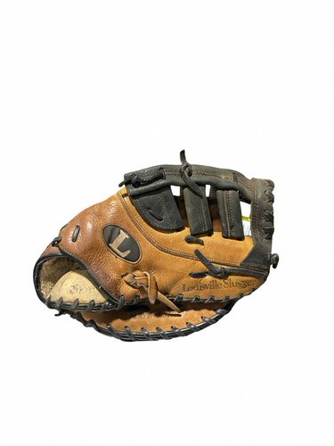 Used Louisville Slugger 1B MITT BB/SB First Base RH Throw Brown 12" 11834-S000054216