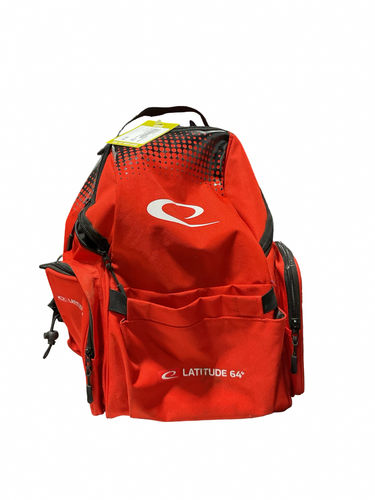 Used Latitude 64 Disc Golf Bag Red 11834-S000054237