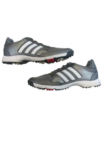 Used Adidas Mens Golf Shoes Grey Senior 10 11873-S000244642
