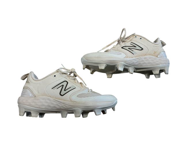 Used New Balance VELO BB/SB Cleats White Senior 7 11873-S000244383