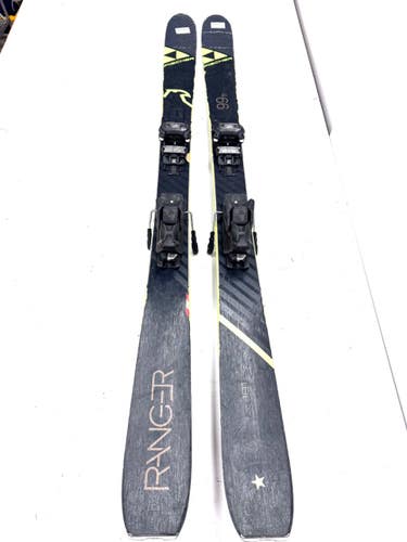 Used Fischer RANGER 99 Mens DH Ski/Binding Black 181 cm 11860-S000312766