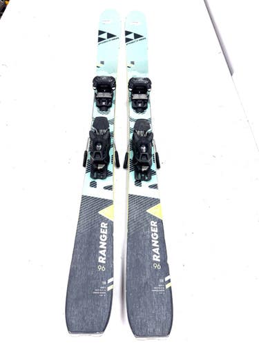 Used Fischer RANGER 99 Mens DH Ski/Binding Lime Green 158 cm 11860-S000312767
