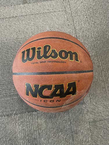 Used Wilson NCAA ICON Basketball Adult Outdoor Brown 11614-S000240760