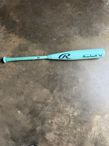 2026 Rawlings Icon Composite USSSA Certified Bat (-8) 21 oz 29" (Used)