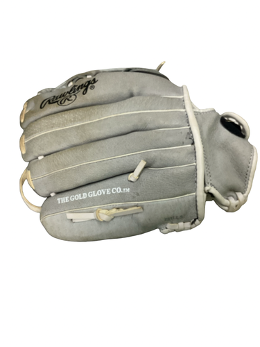 Used Rawlings HIGHLIGHT SERIES RH Throw Fastpitch Gloves Grey 12 1/2" 11613-S000186525
