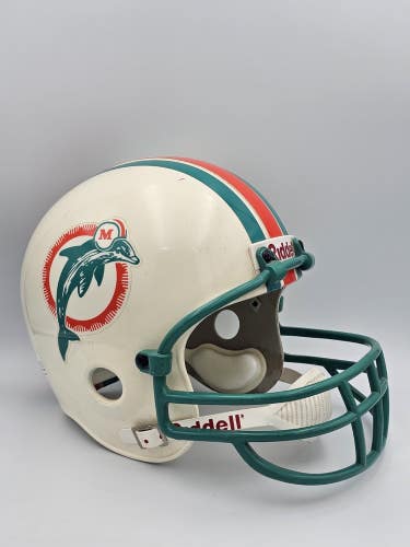 Vintage 1995 Miami Dolphins Full Size Riddell NFL Sports Vtg Replica Helmet
