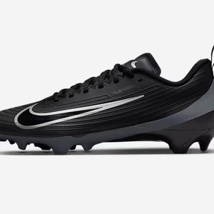 new men's 8 Nike Vapor Speed 3 black/wolf grey Football Cleats FB3303-002
