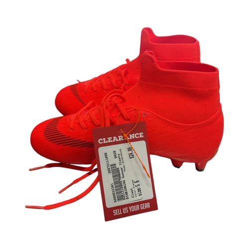 BINBINNIAO Soccer Cleats Orange Senior 6 11859-S000032361
