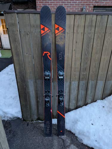2020 Fischer Ranger 107 Ti Skis, 189 cm with Fischer Attack 13 Bindings