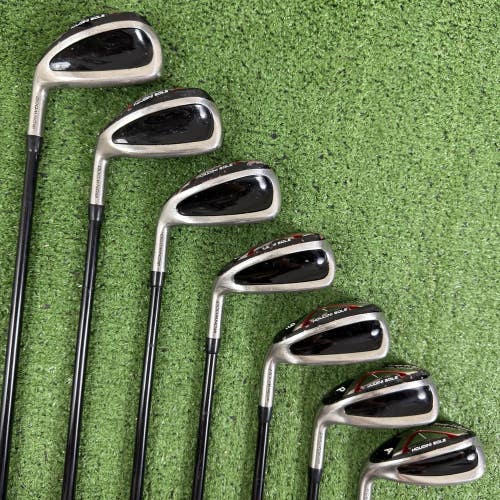 Tour Edge Hot Launch E523 Ironwood Iron Set 5-PW AW Tensei Senior Left Handed