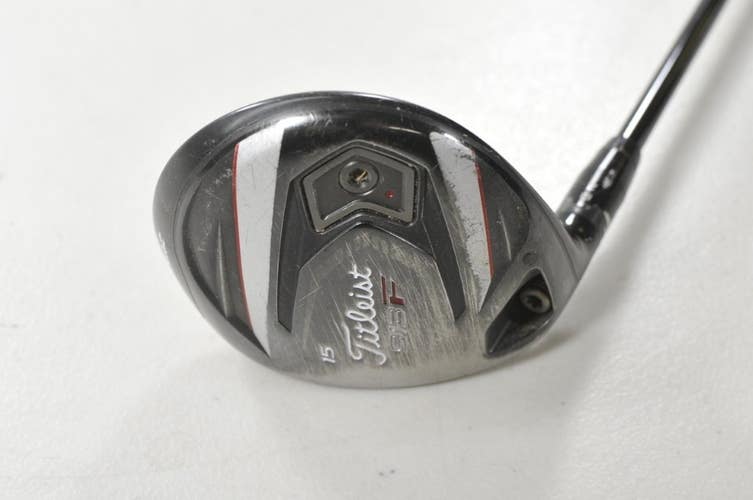 LEFT HANDED Titleist 913F 15* Fairway Wood Senior Flex Atmos 5 Graphite # 215083