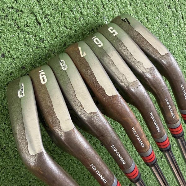 Callaway Apex TCB 21 Forged Raw Iron Set 4-PW NS Pro Modus Tour